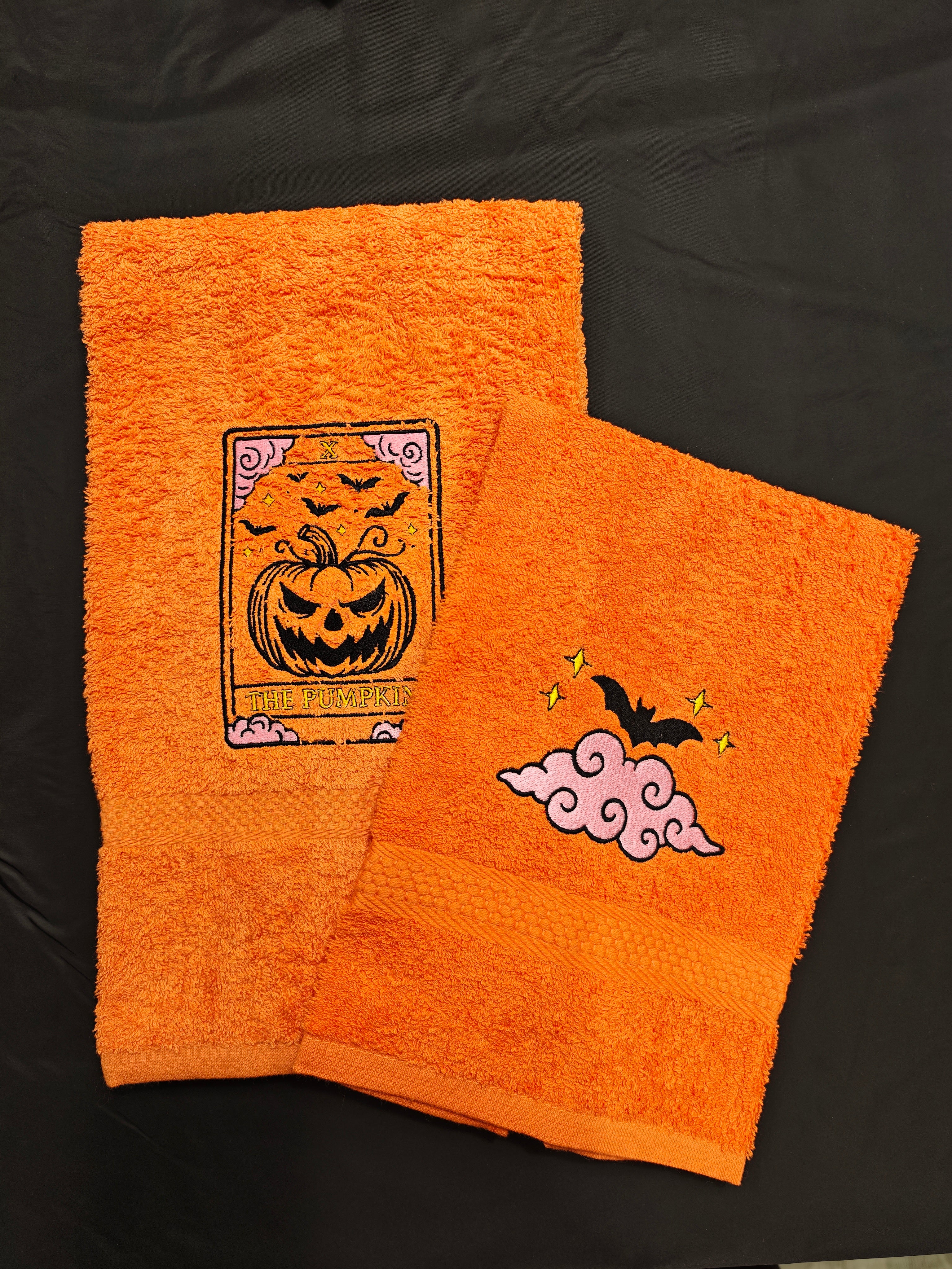 Pumpkin Arcana - Set Asciugamani Bagno Arancione